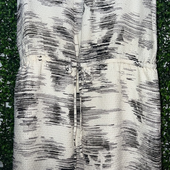 Vince Silk marble jacquard drawstring dress size small - Picture 6 of 11